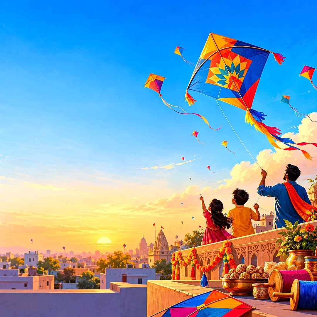 Uttarayan / Makar Sankranti · Modern