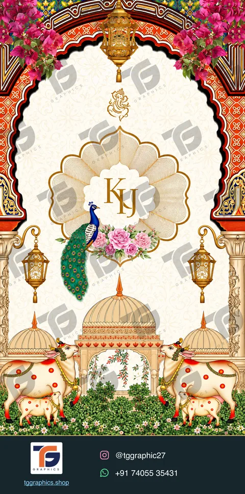 Engagement invitations · Collection 05 · Design 1 with TG Graphics watermark and contact footer