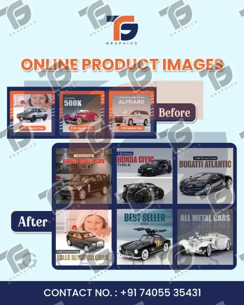 Product visuals design preview