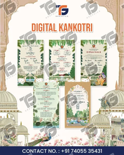 Wedding invitations & related ceremonies design preview