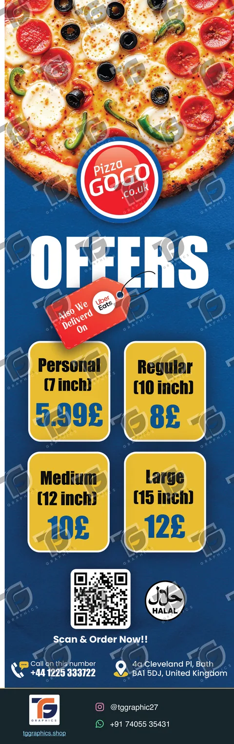 Banners & standees · Banners & standees · Design 1 with TG Graphics watermark