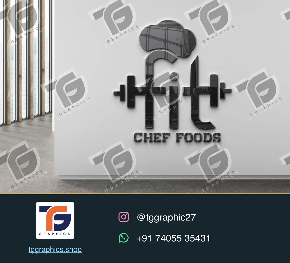 Logo & branding · Studio brand identities · Design 2 with TG Graphics watermark