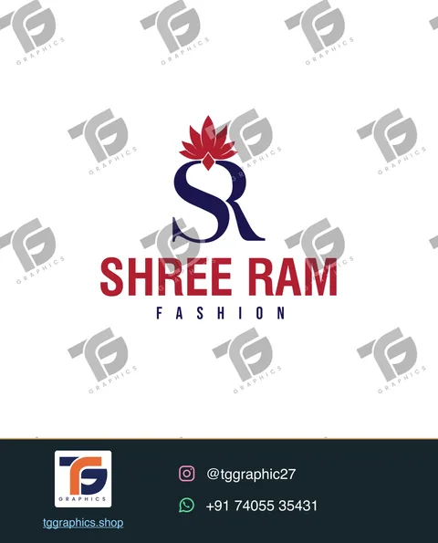 लोगो और ब्रांडिंग · लोगो डिज़ाइन · डिज़ाइन 1, TG Graphics वॉटरमार्क के साथ