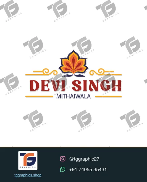 लोगो और ब्रांडिंग · लोगो डिज़ाइन · डिज़ाइन 3, TG Graphics वॉटरमार्क के साथ