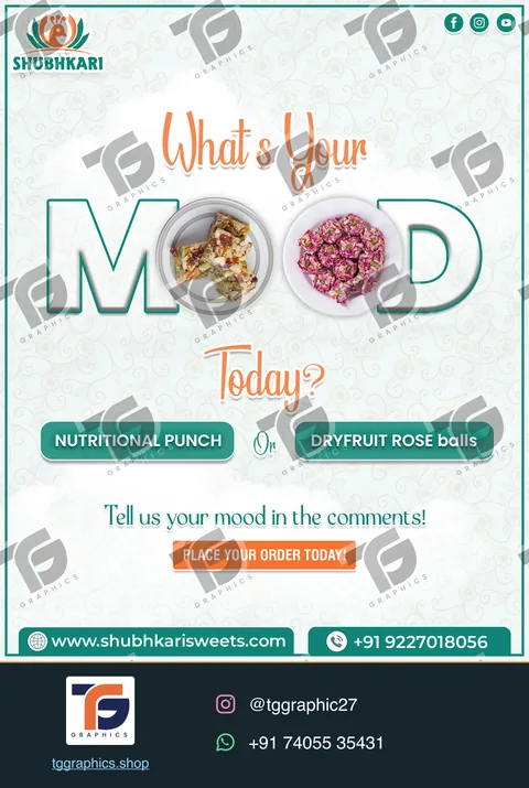 Business social posts · Food business posts · Design 35 with TG Graphics watermark