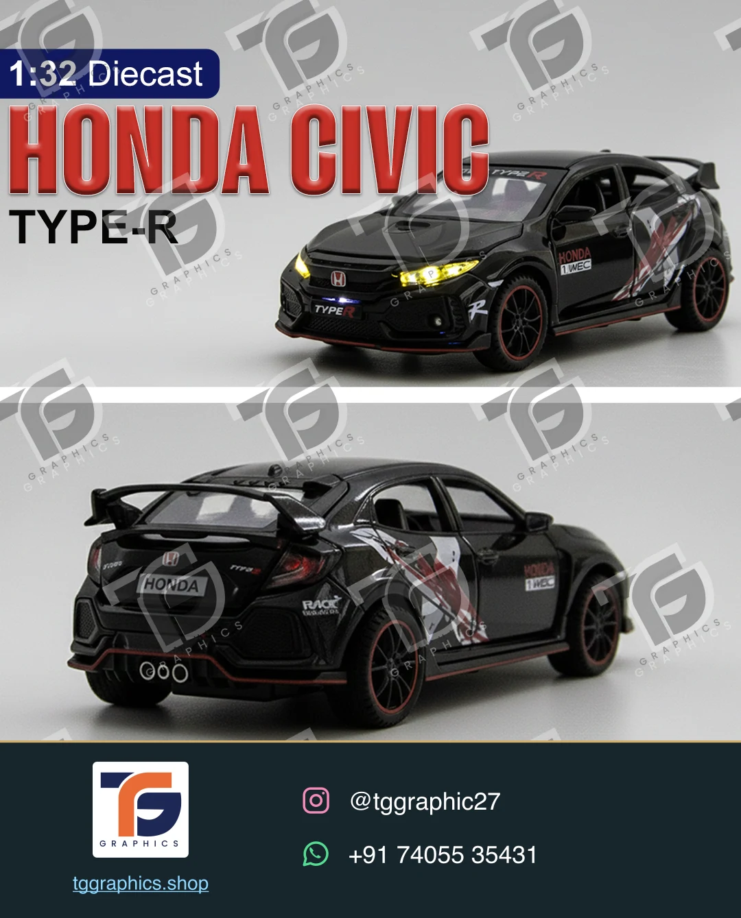Business social posts · Toy product campaigns · Design 3 with TG Graphics watermark