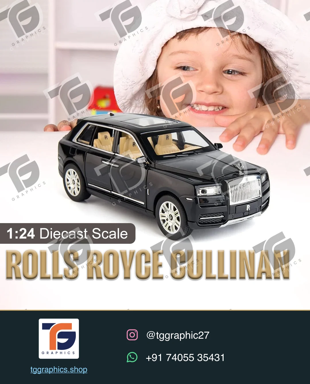 Business social posts · Toy product campaigns · Design 4 with TG Graphics watermark