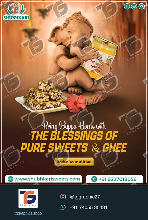 Business social posts · Food business posts · Design 40 with TG Graphics watermark