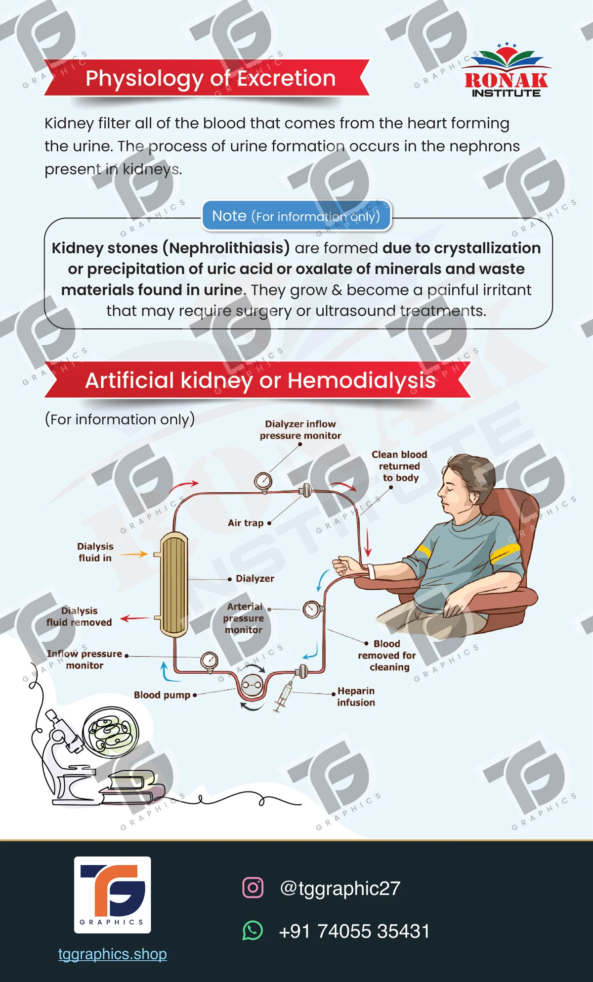 Editorial layouts · Biology publication · Design 5 with TG Graphics watermark