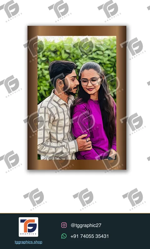 Illustration & custom prints · Illustration and print artwork · Design 8 with TG Graphics watermark