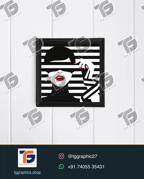 Illustration & custom prints · Illustration and print artwork · Design 5 with TG Graphics watermark