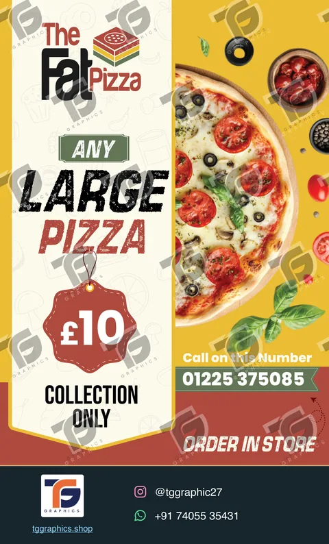 Posters & advertising · Print promotions · Design 6 with TG Graphics watermark