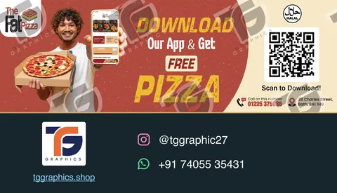 Posters & advertising · Pizza shop poster promotions · Design 3 with TG Graphics watermark