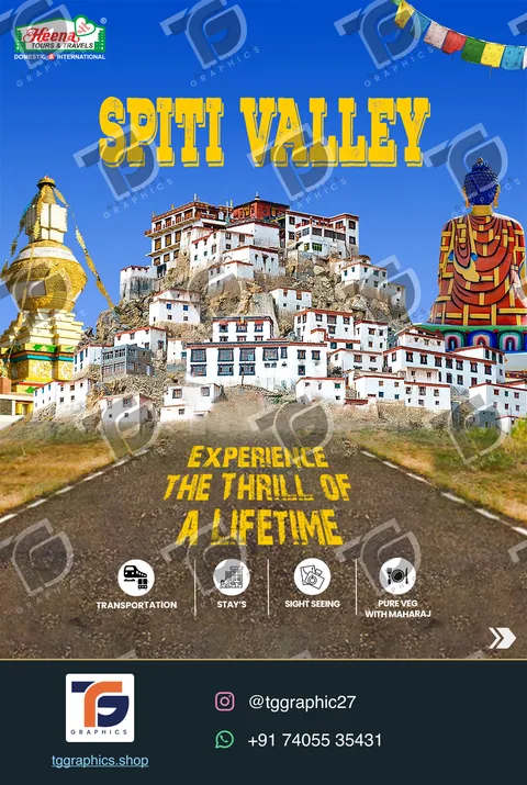 Social carousels · Himachal Pradesh carousel · Design 6 with TG Graphics watermark