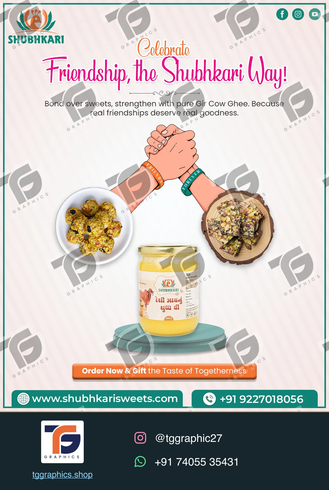 त्योहार और अभियान पोस्ट · त्योहार की शुभकामनाएँ · डिज़ाइन 26, TG Graphics वॉटरमार्क के साथ