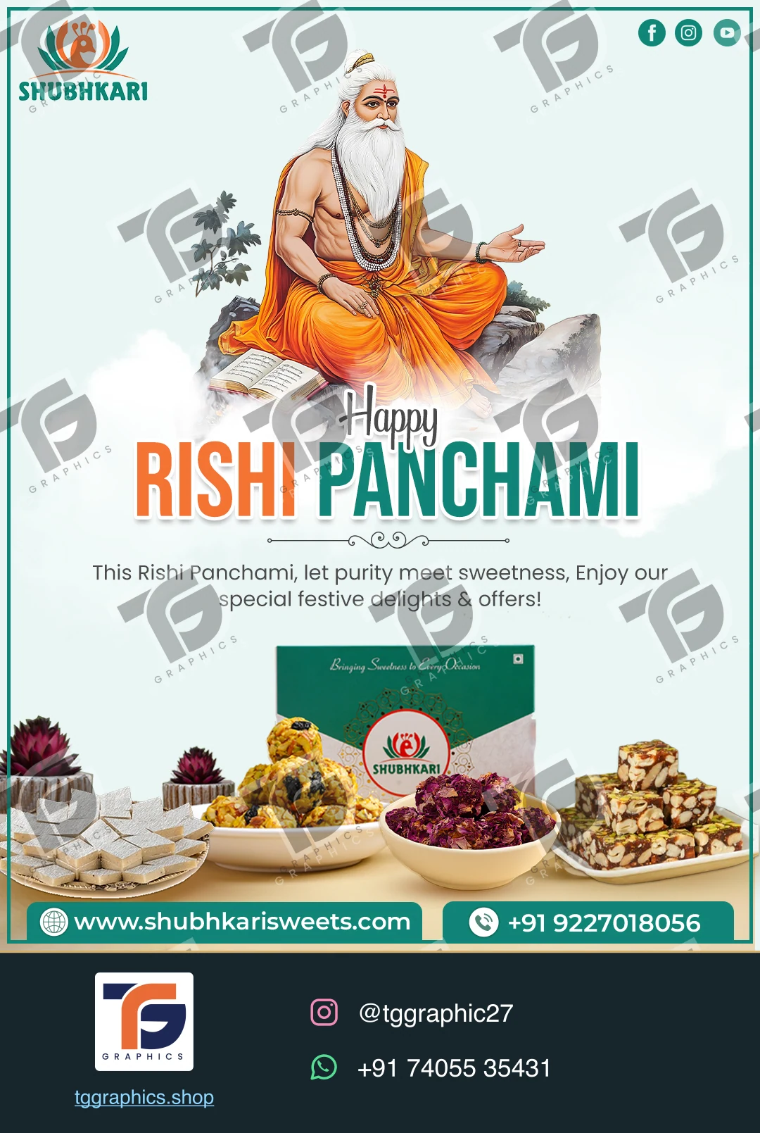 त्योहार और अभियान पोस्ट · त्योहार की शुभकामनाएँ · डिज़ाइन 37, TG Graphics वॉटरमार्क के साथ