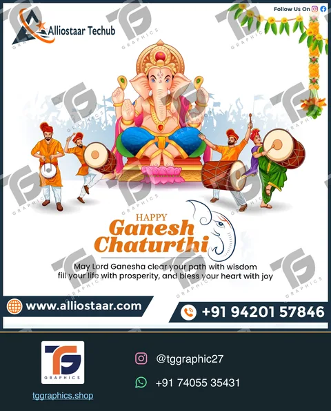 Festival & campaign posts · Festival and awareness campaigns · Design 6 with TG Graphics watermark