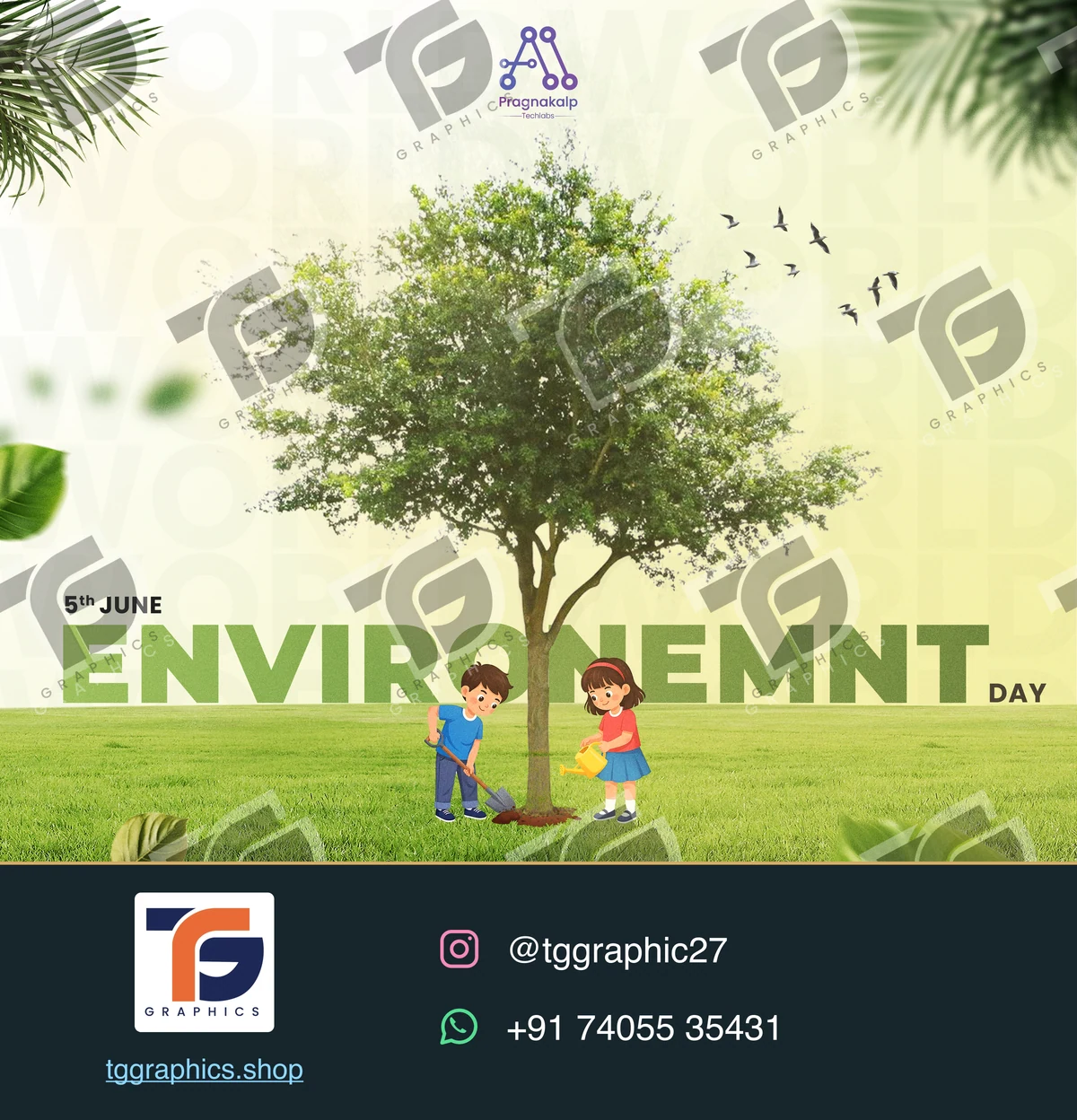 त्योहार और अभियान पोस्ट · त्योहार के अभियान · डिज़ाइन 2, TG Graphics वॉटरमार्क के साथ