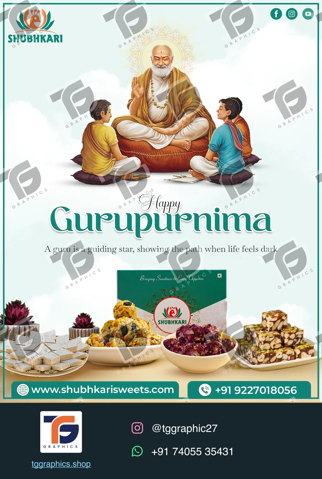 त्योहार और अभियान पोस्ट · त्योहार की शुभकामनाएँ · डिज़ाइन 28, TG Graphics वॉटरमार्क के साथ